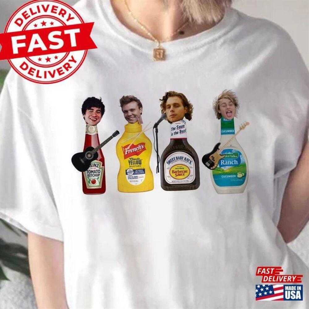 Funny 5Sos Shirt 5 Seconds Of Summer Show Tour    T-Shirt